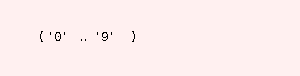 Syntaxgraph von STR.LI.S.decimalDigit